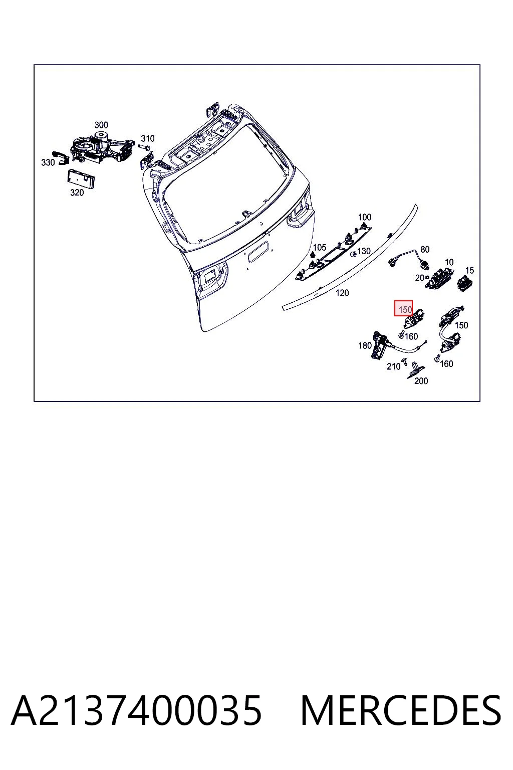 A2137400035 Mercedes