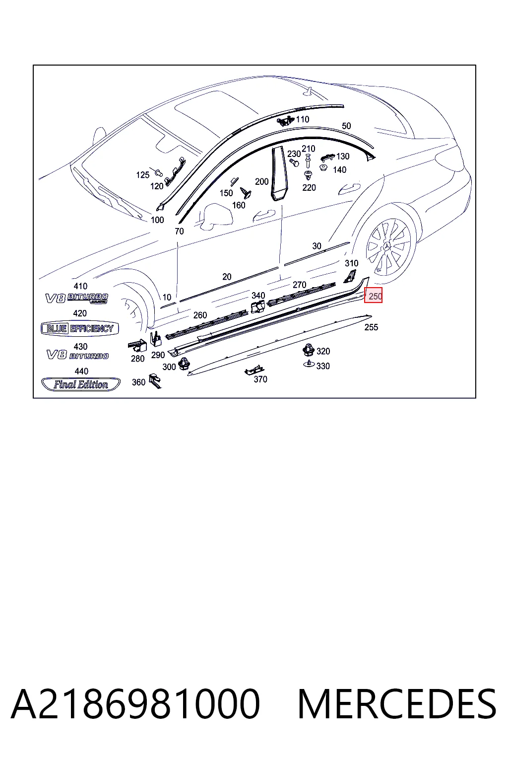 A2186981000 Mercedes