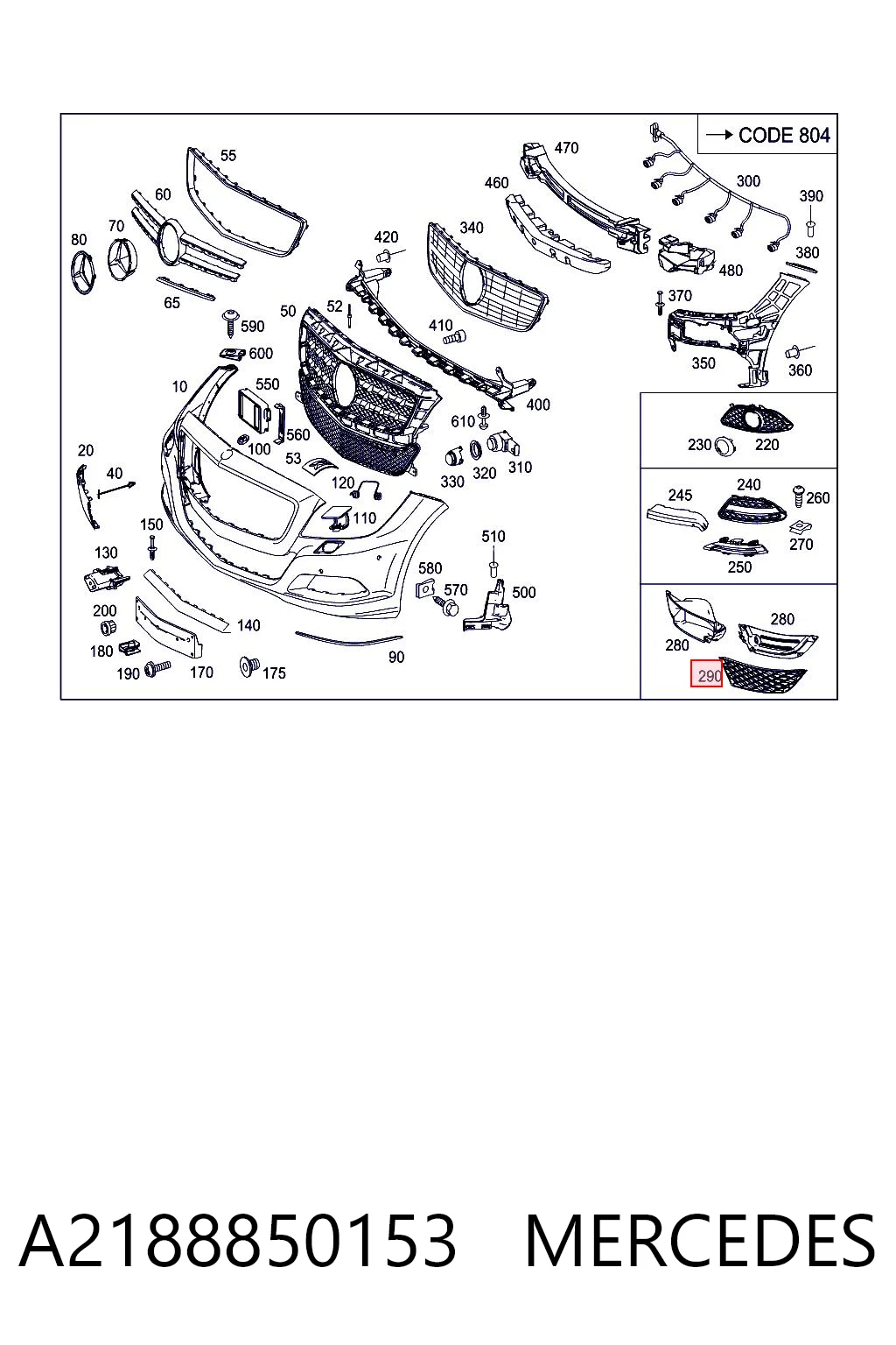 A2188850153 Mercedes