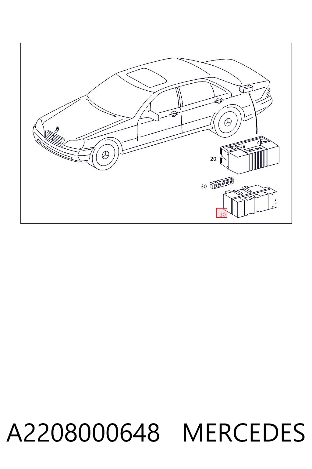 A2208000648 Mercedes Насос вакуумний