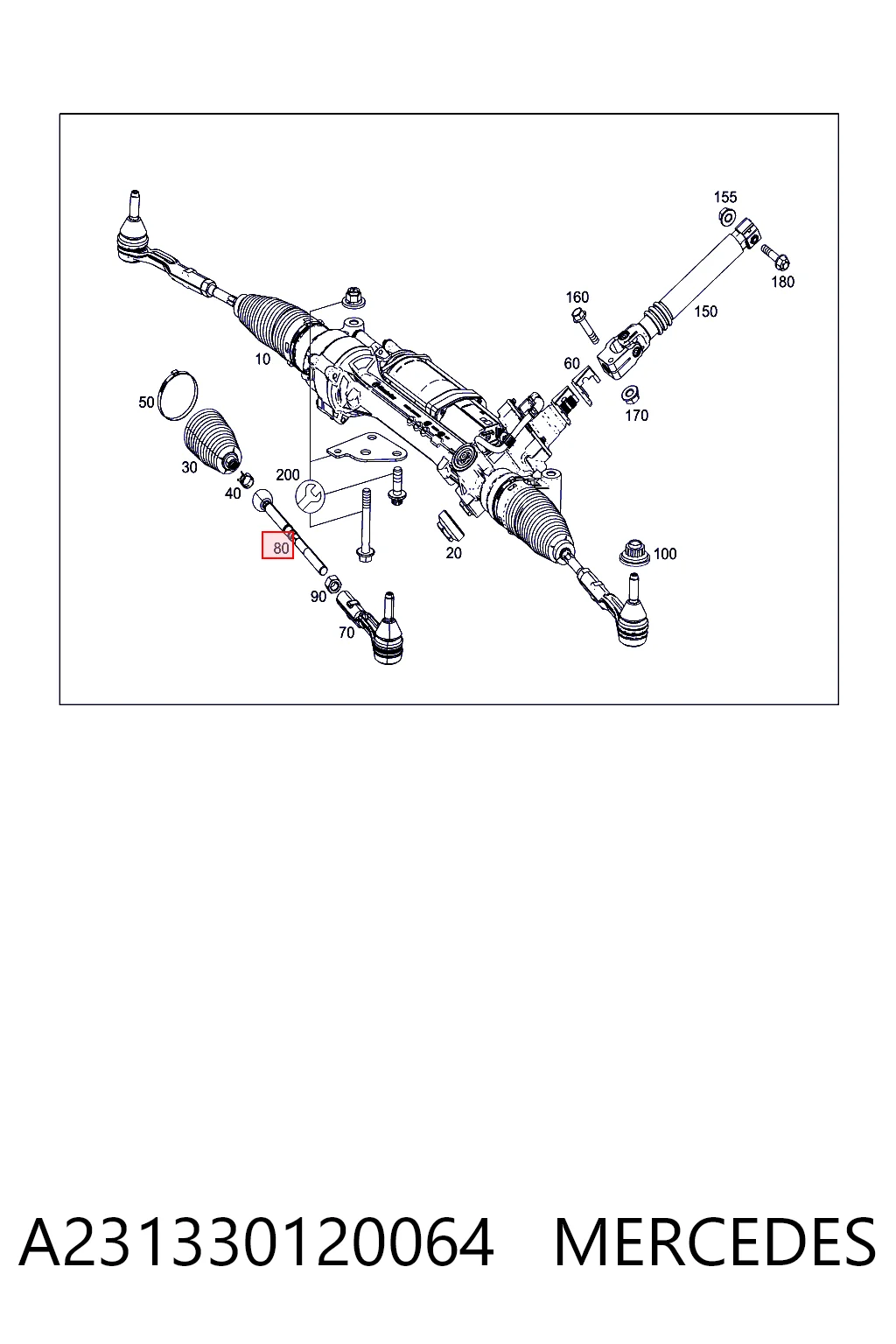 M1073 Polcar Тяги кермові