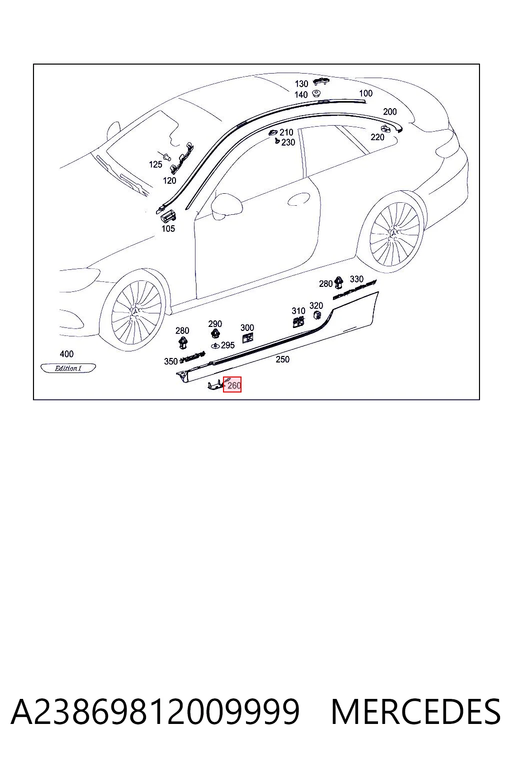 A23869812009999 Mercedes
