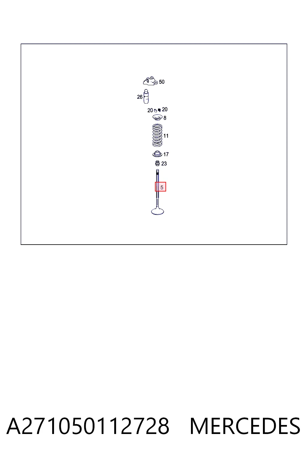 PMER123 AMP/Paradowscy Клапан випускний
