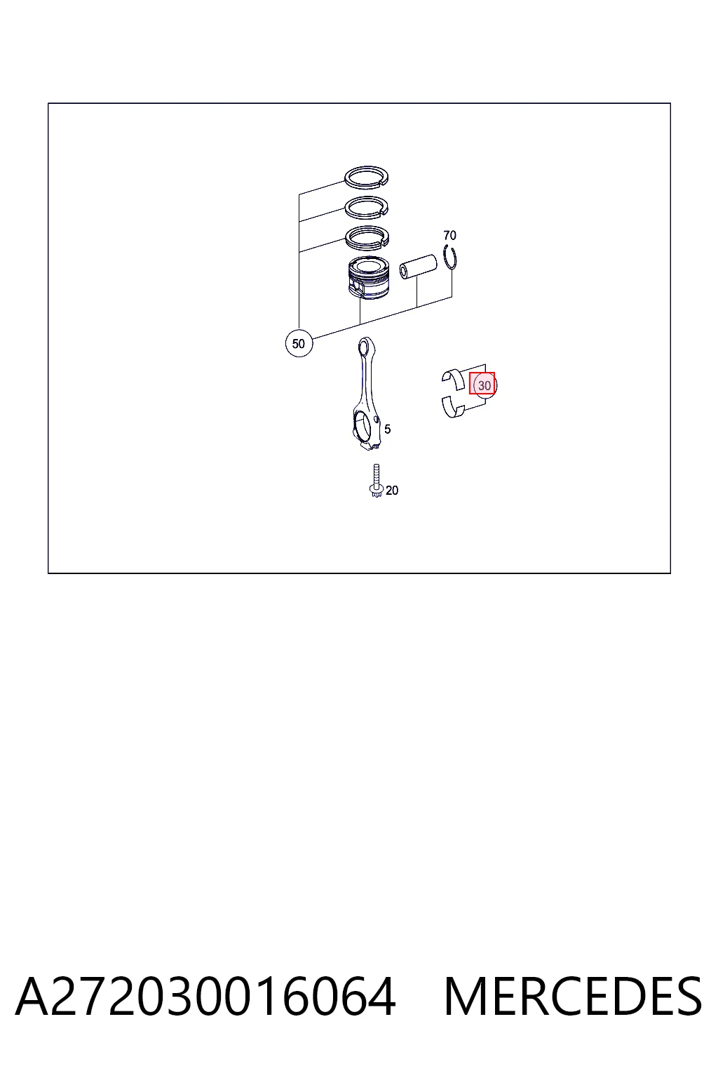 001PL20890000 Mahle Original Підшипник шатуна