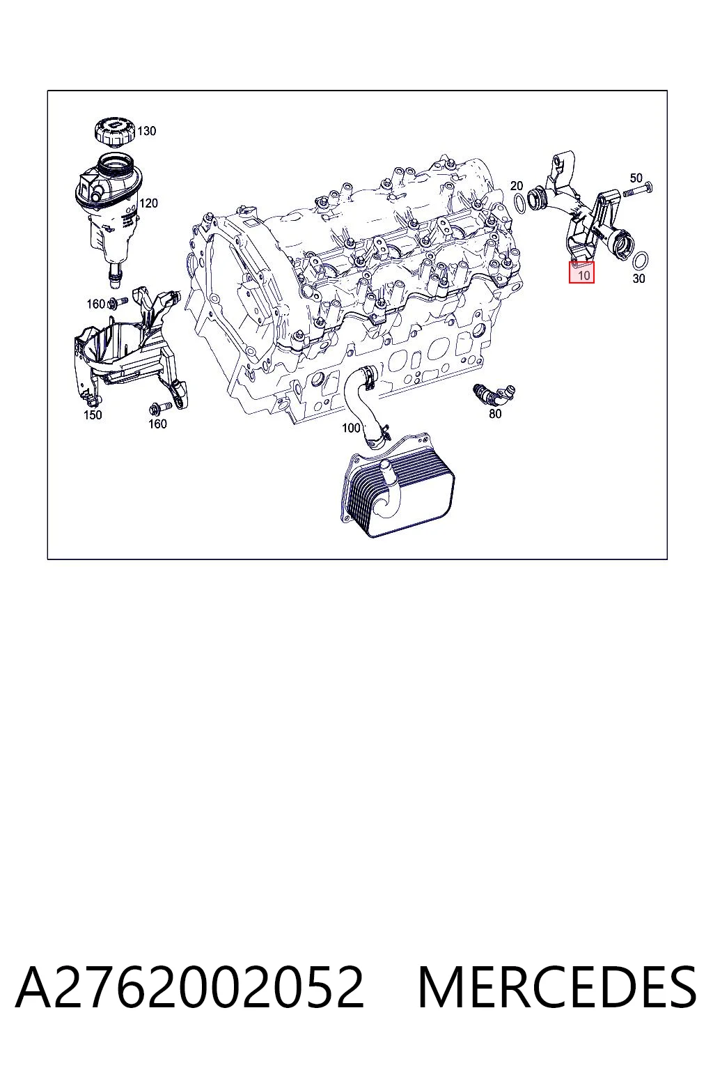 A2762002052 Mercedes 