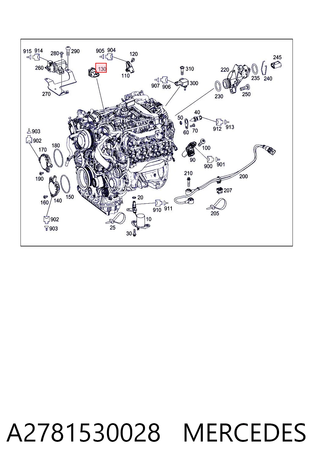 A2781530028 Mercedes Манометри
