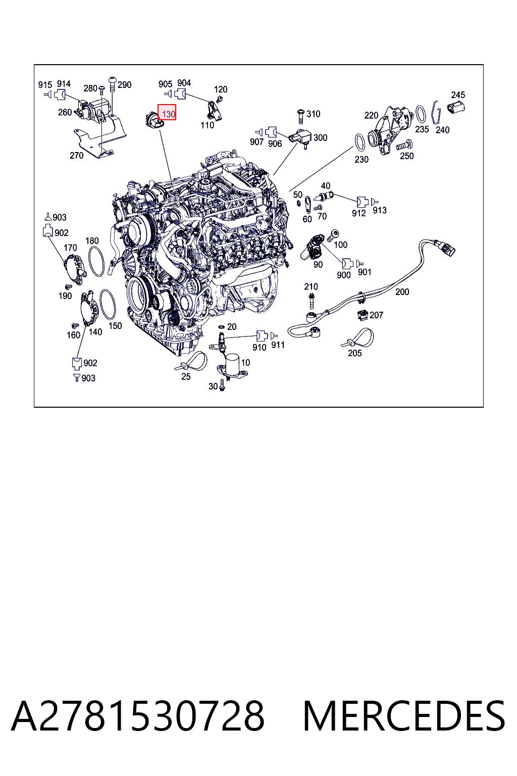 A2781530728 Mercedes Манометри