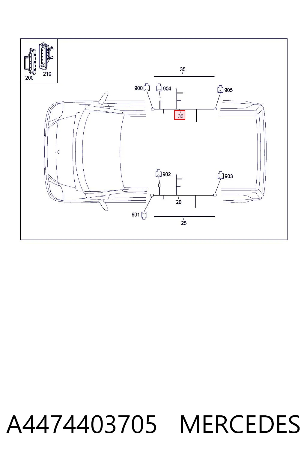 A4474403705 Mercedes