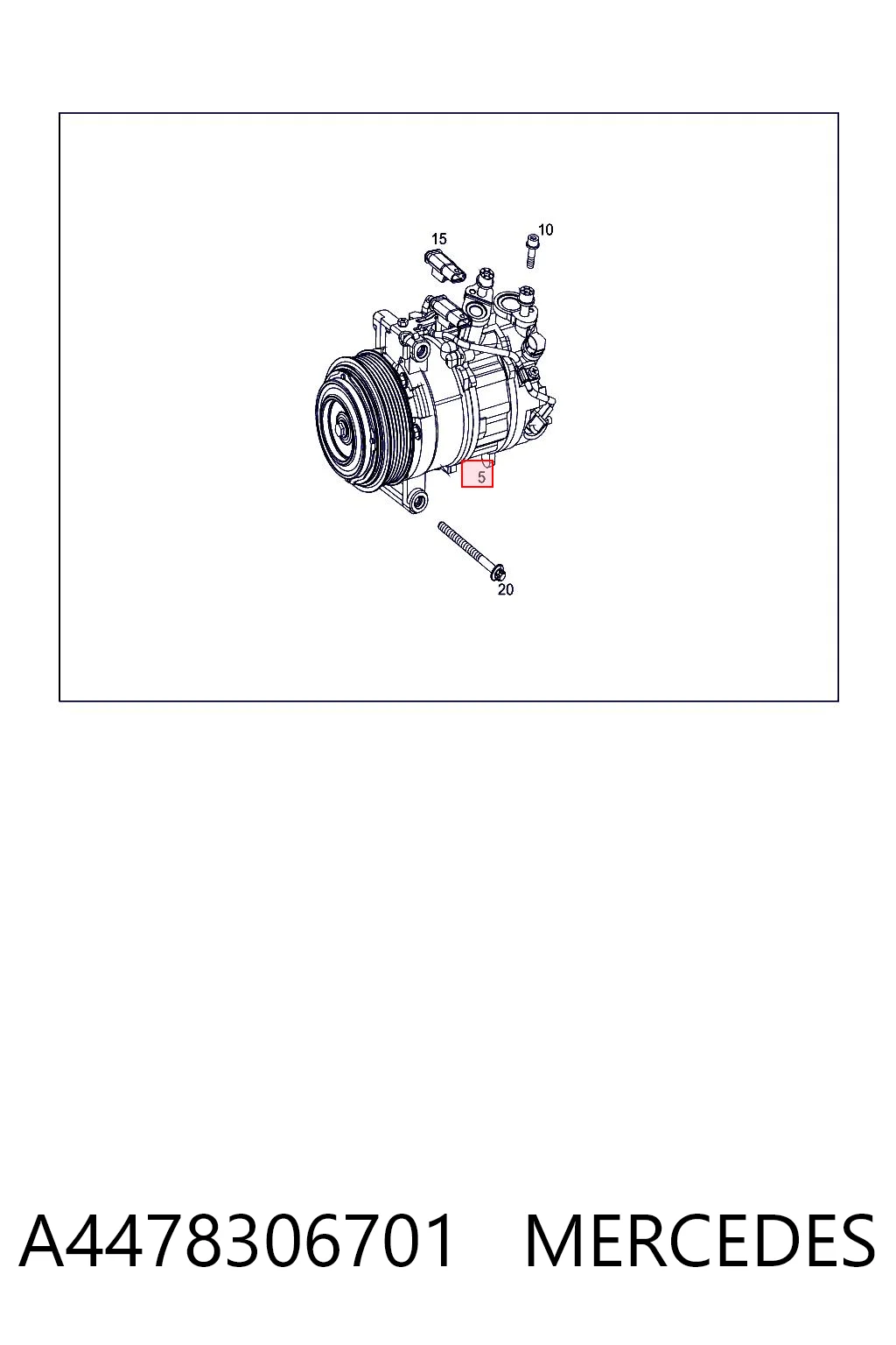 Компресор кондиціонера KTT090543 Thermotec