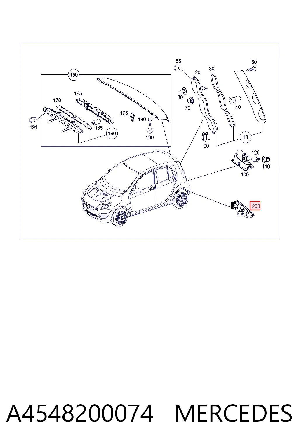 A4548200074 Mercedes