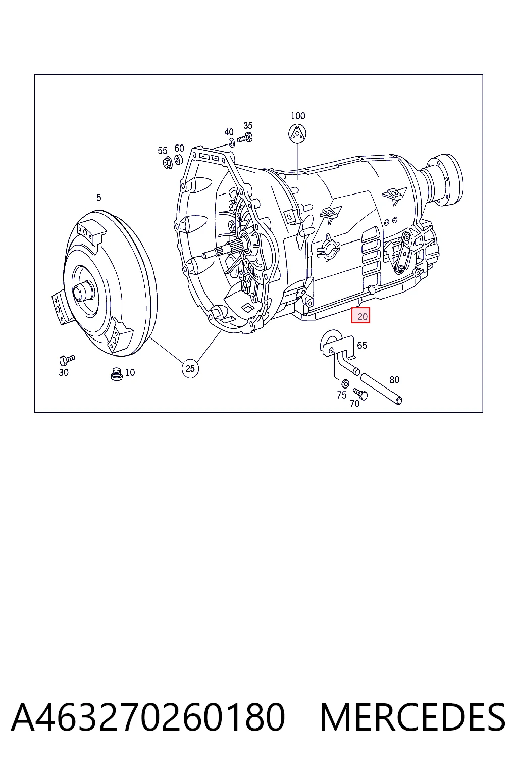 A463270260180 Mercedes