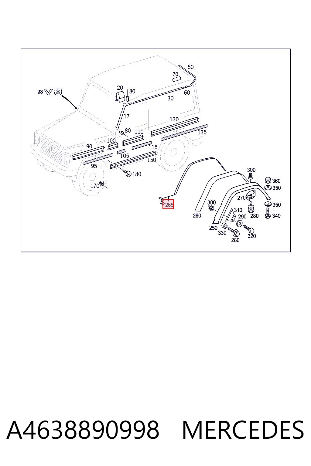 A4638890998 Mercedes
