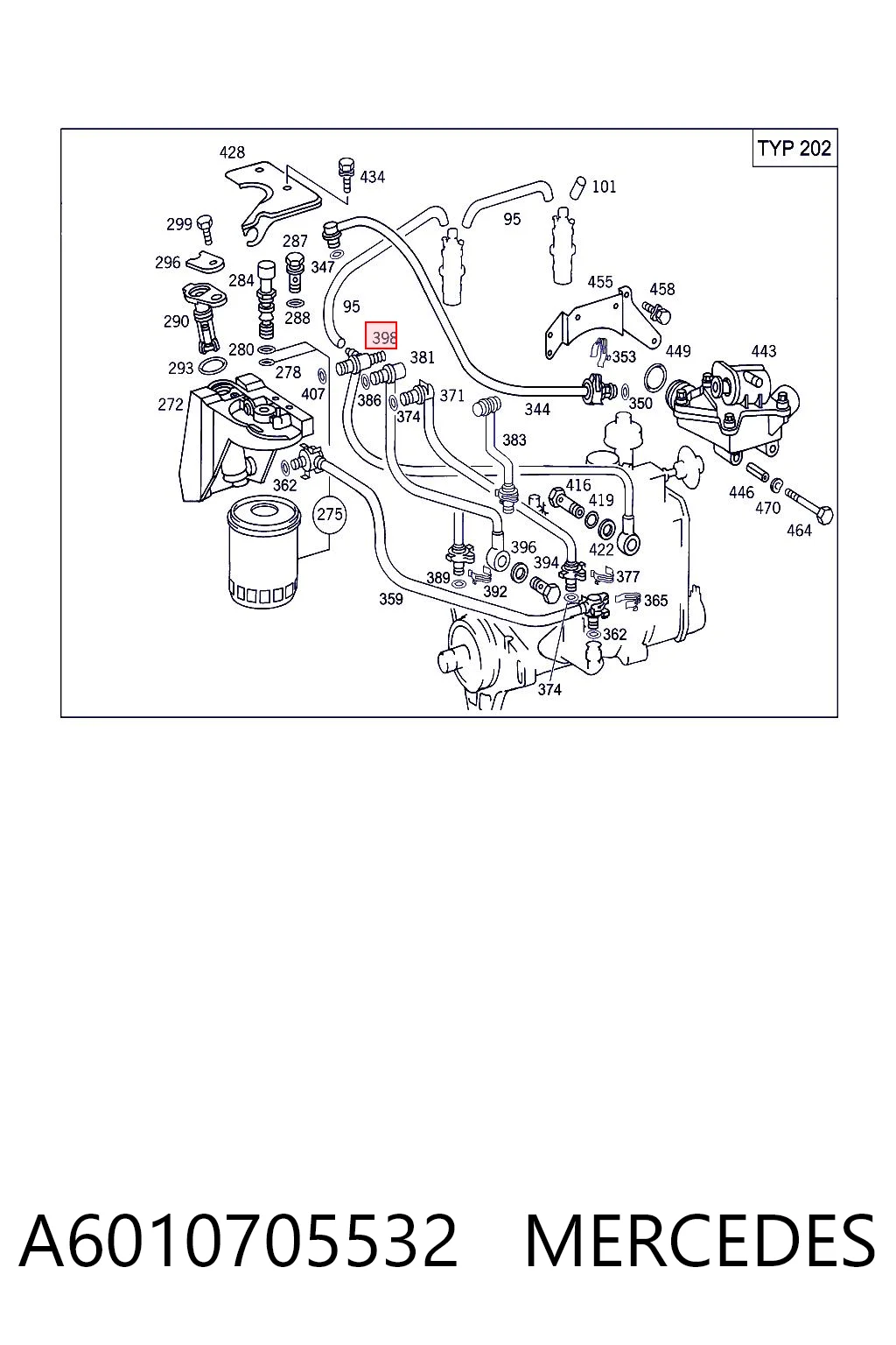 A6010705532 Mercedes