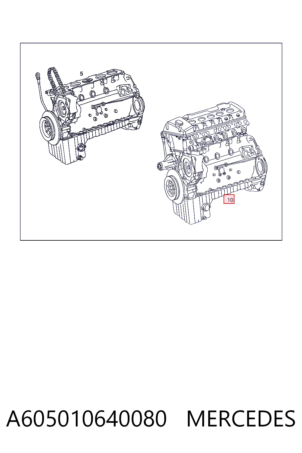 A605010640080 Mercedes