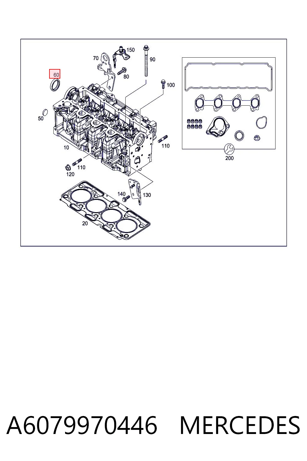 7701478550 Lada Сальник двигуна, распредвала