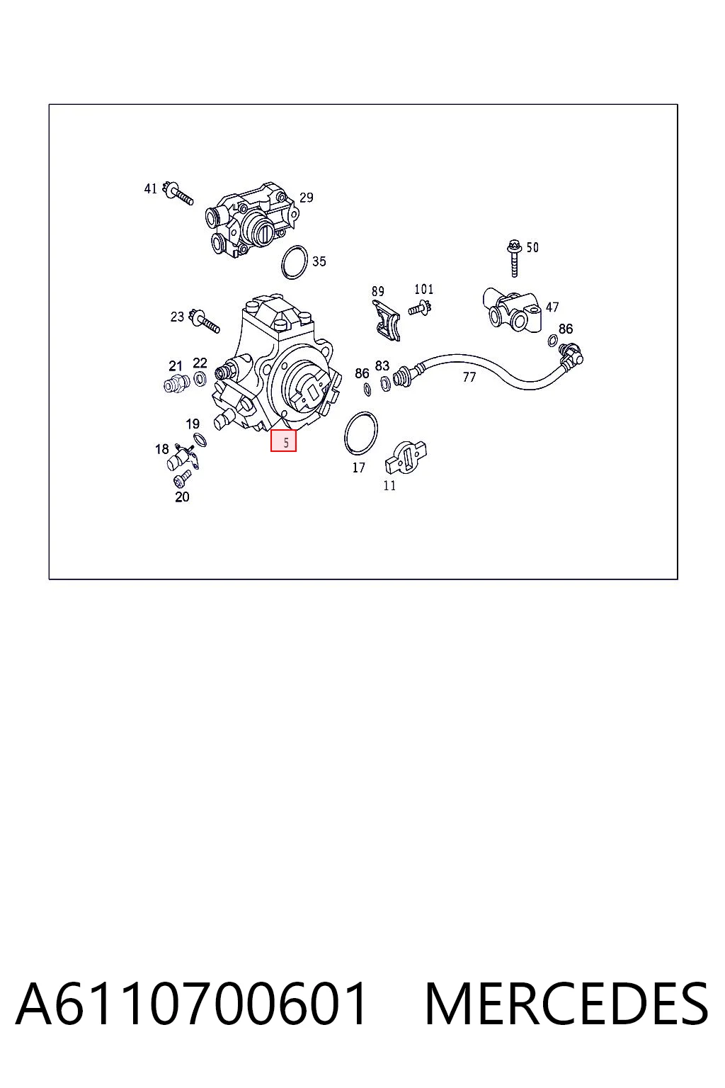Купити 986437101 Bosch Насос паливний високого тиску (ПНВТ) - DIESEL