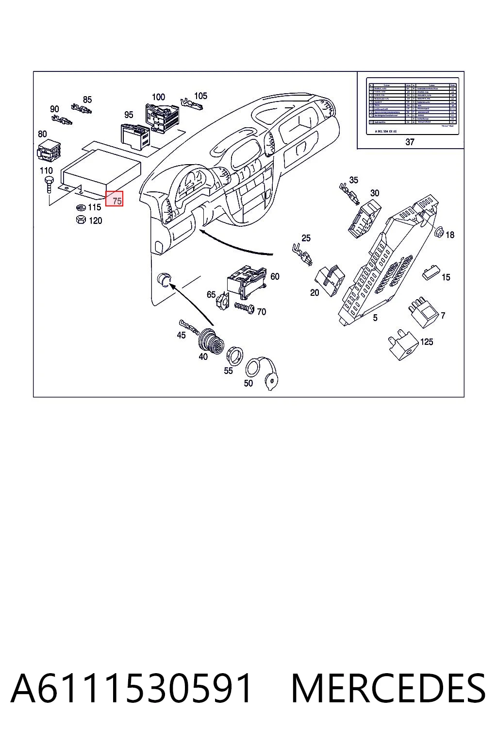 ЕБУ Bosch A6111531091 ціна, від 63.91 USD