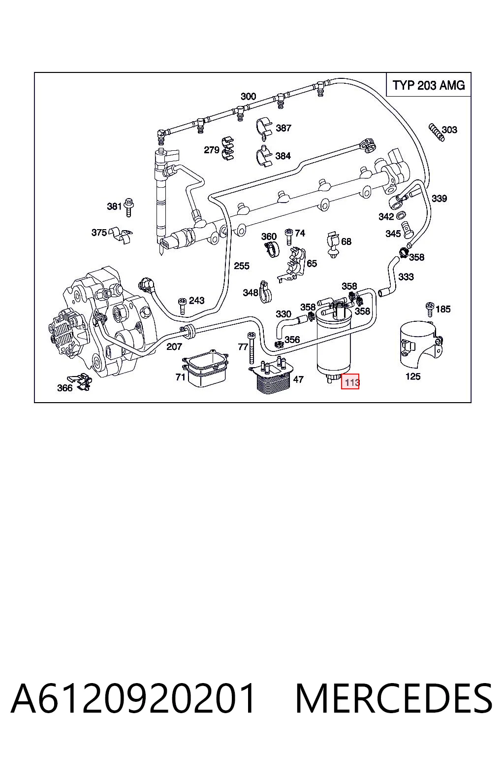A6120920201 Mercedes