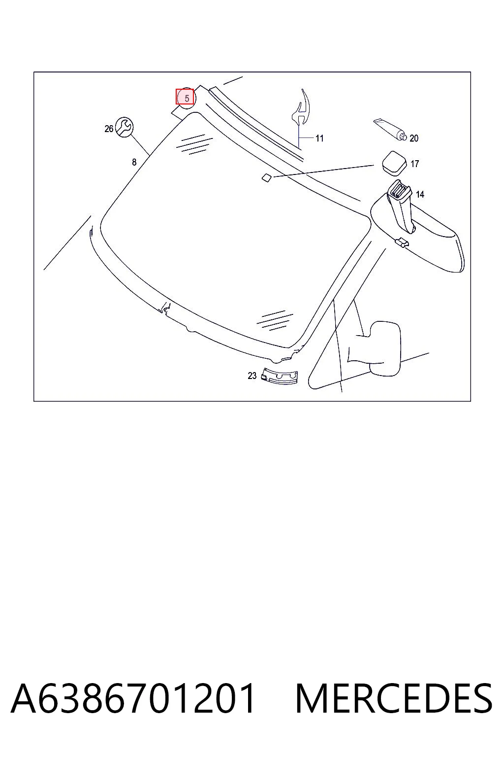 Автоскло Pilkington AB26696A ціна, від 123.42 USD