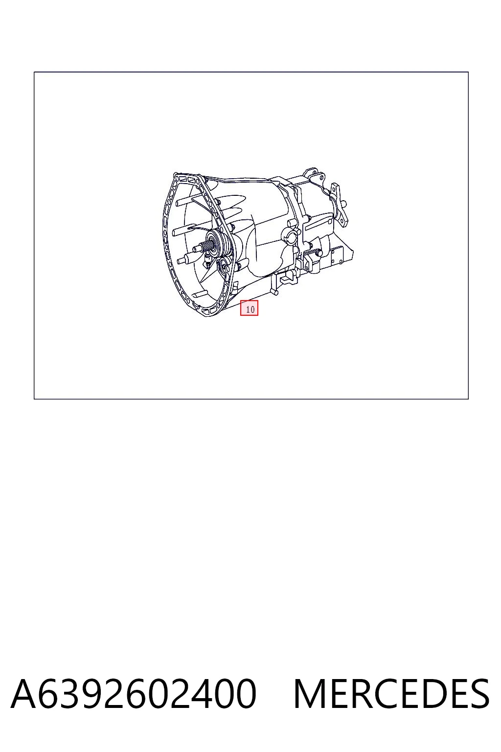 Купити Коробка передач Mercedes Vito II 639