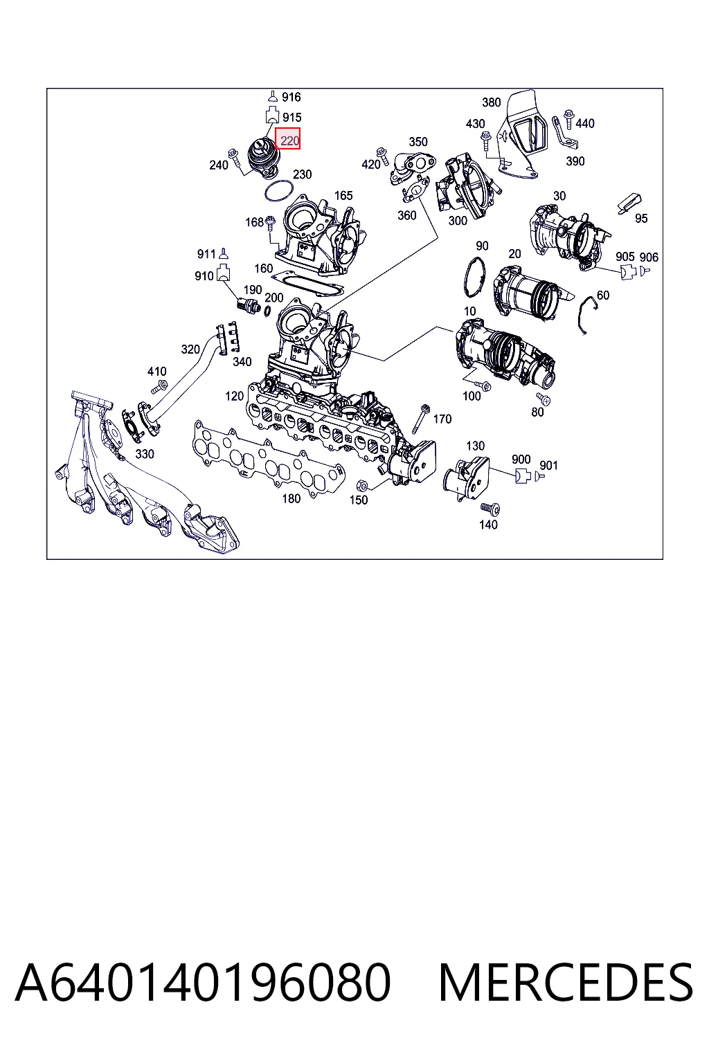 Клапан EGR VALEO 703243 ціна, від 303.33 USD