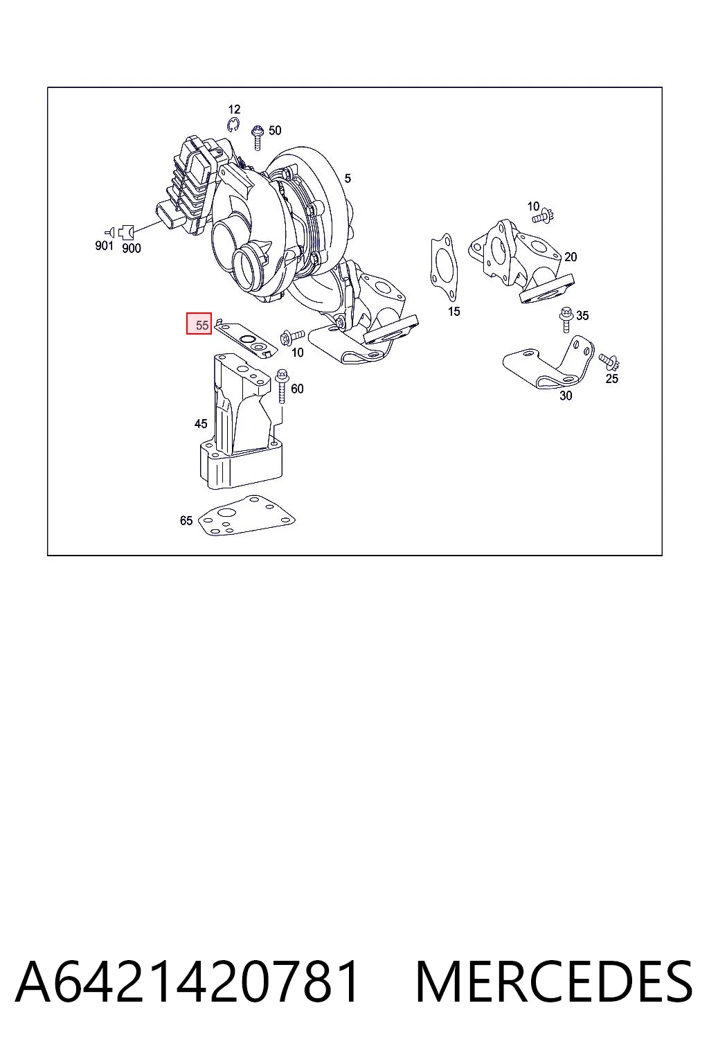 Прокладка компресора Fiat/Alfa/Lancia K68053124AA