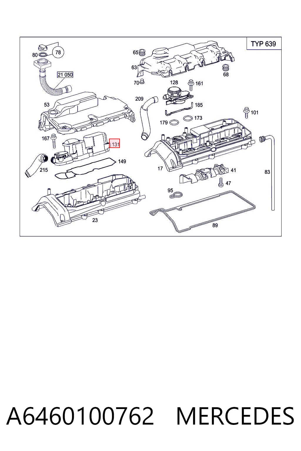 Масловіддільник 5117215AA Chrysler