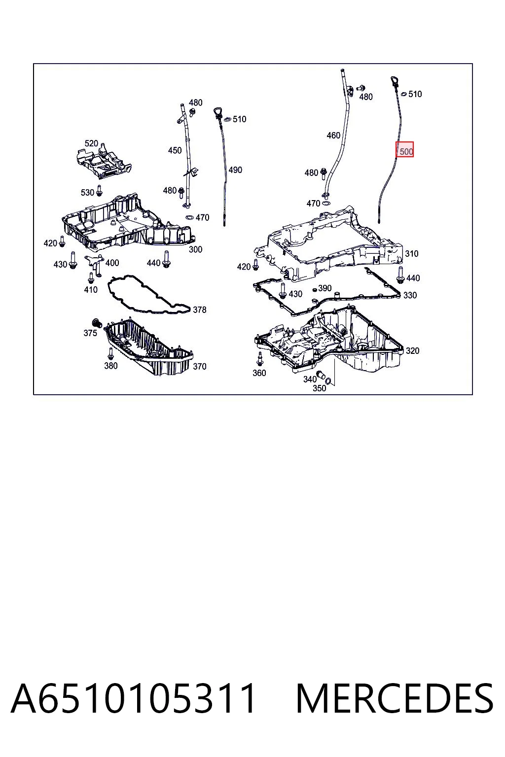A6510105311 Mercedes