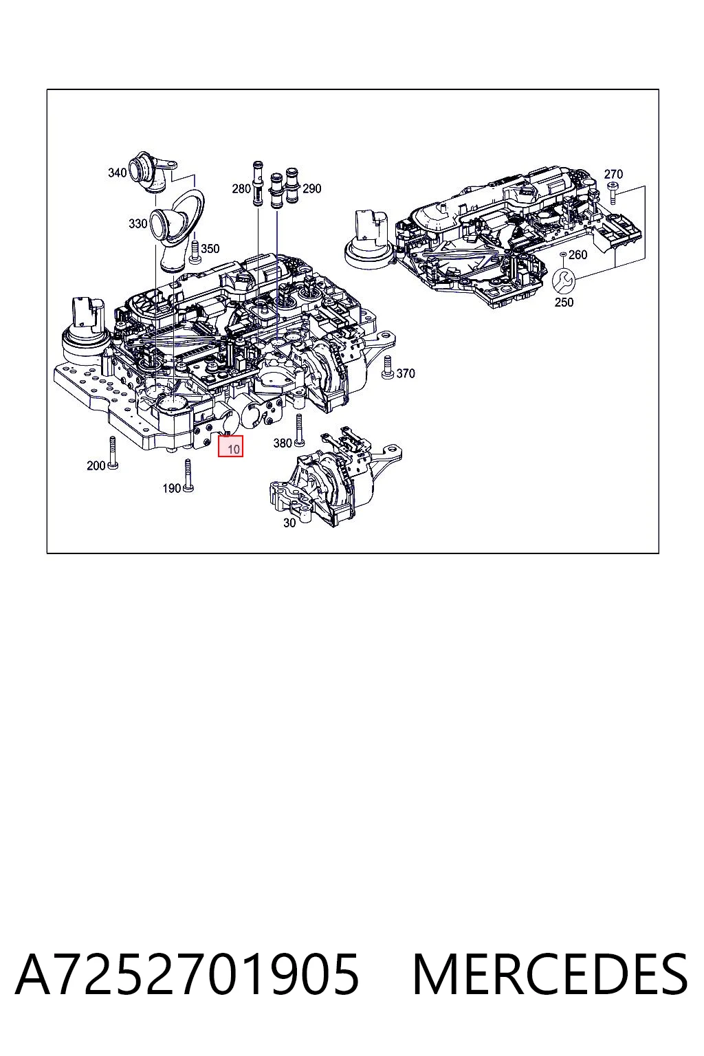 A7252701905 Mercedes 