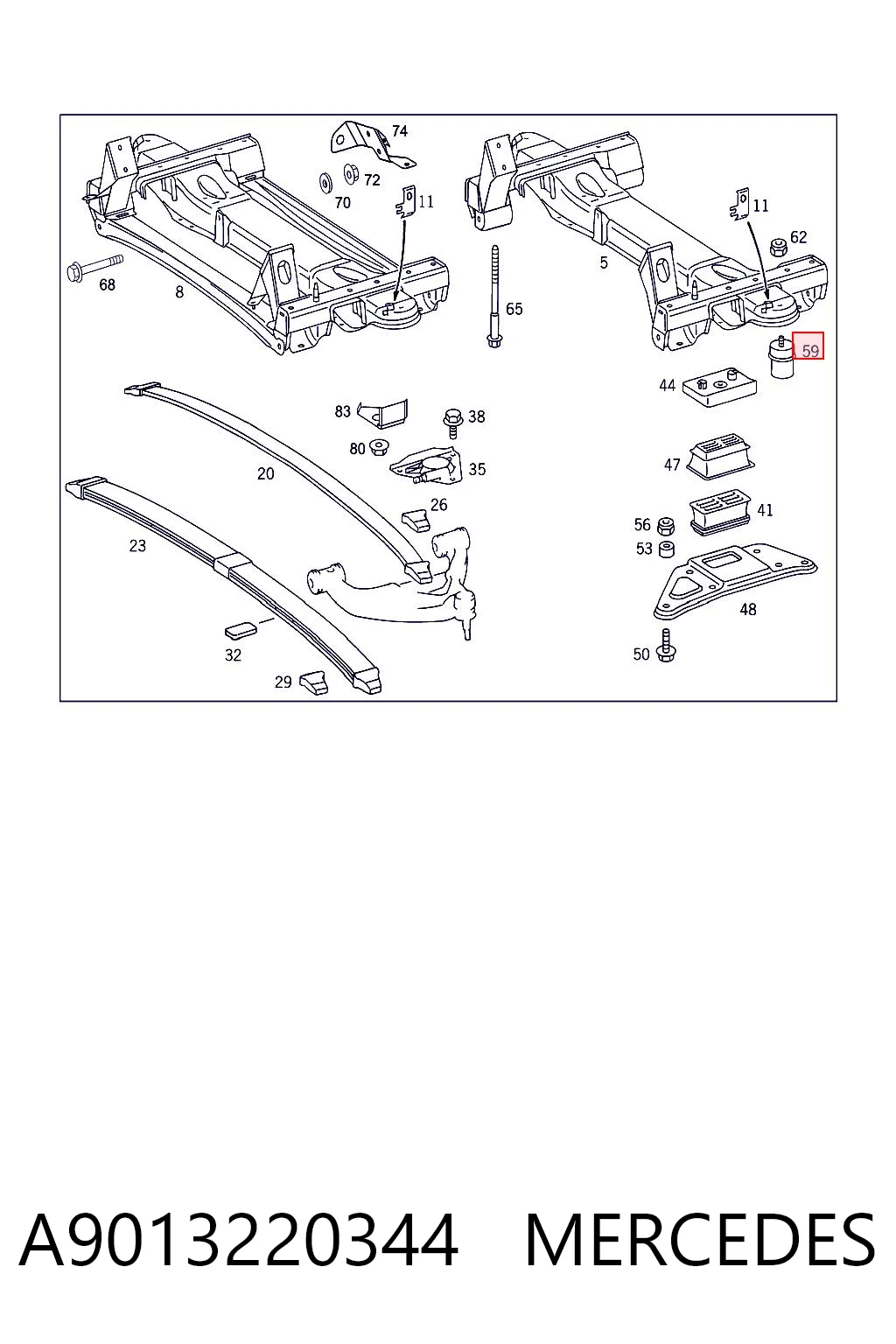 Відбійник передньої ресори Frey 9013220444 ціна, від 9.88 USD