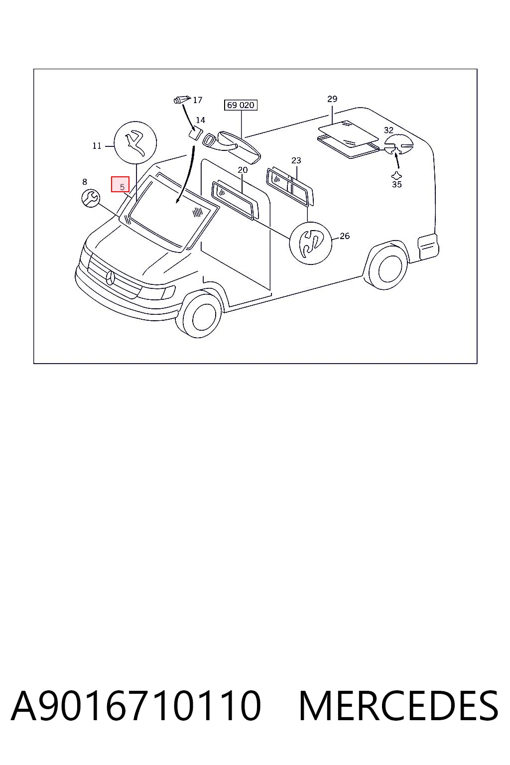 AB204369A XYG Автомобільне скло