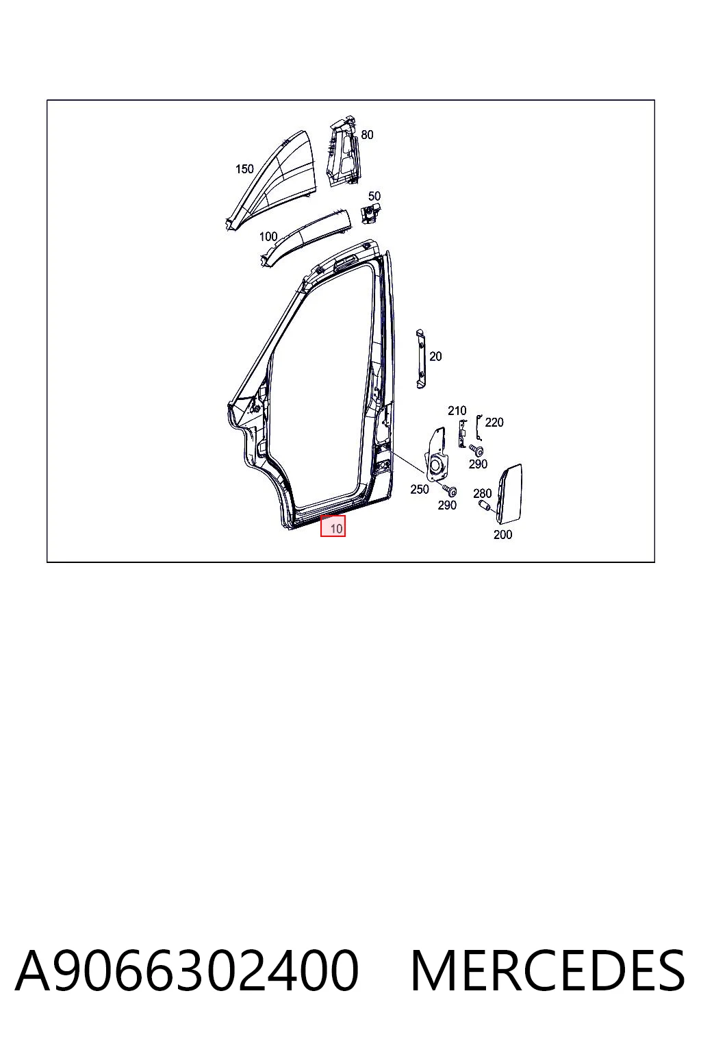 A9066302400 Mercedes