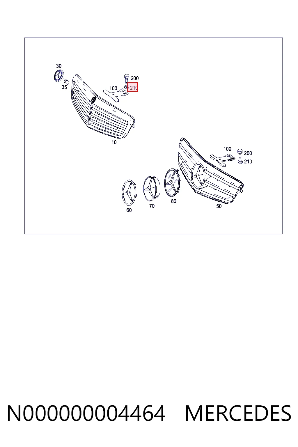 A000000004467 Mercedes 