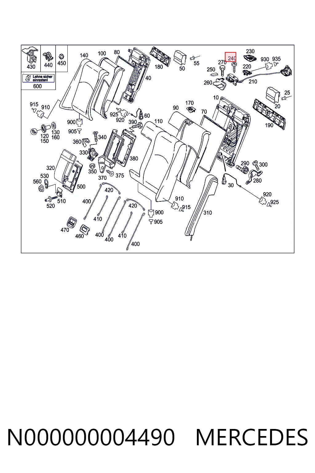 Купити A000000004467 Mercedes 