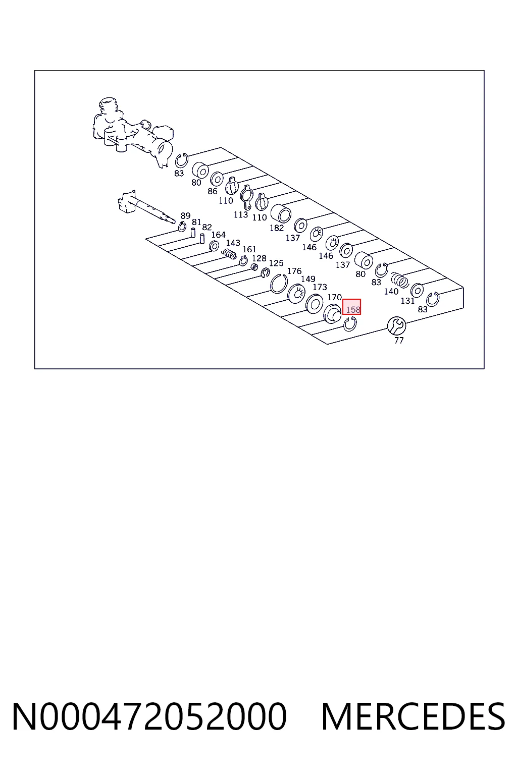 Купити 40214AX200 Nissan/Infiniti Кільце стопорне підшипника передньої маточини