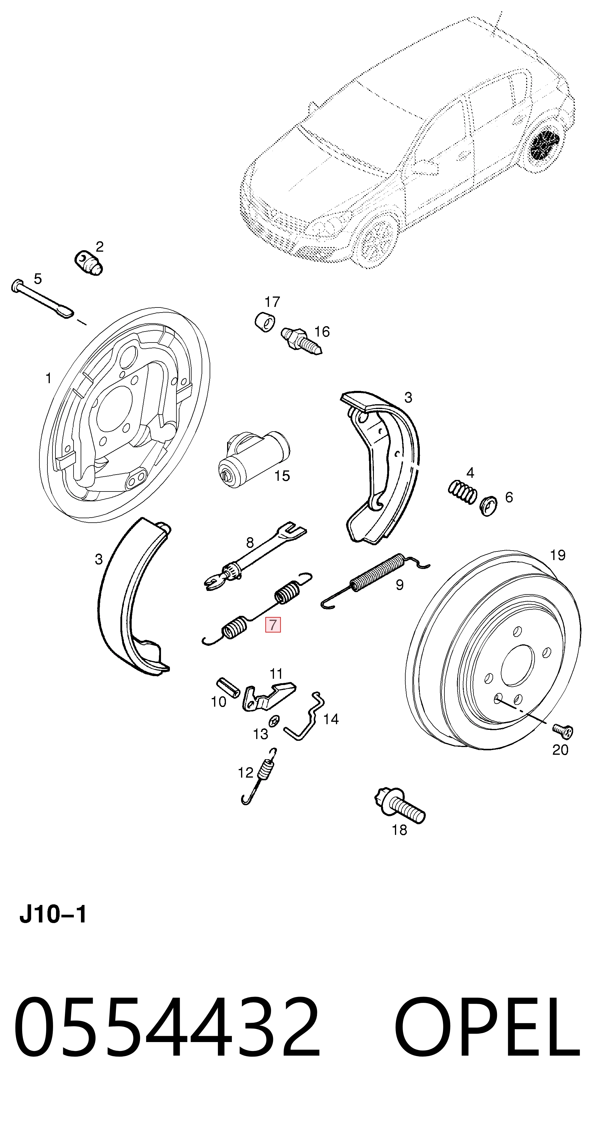 0554432 Opel 