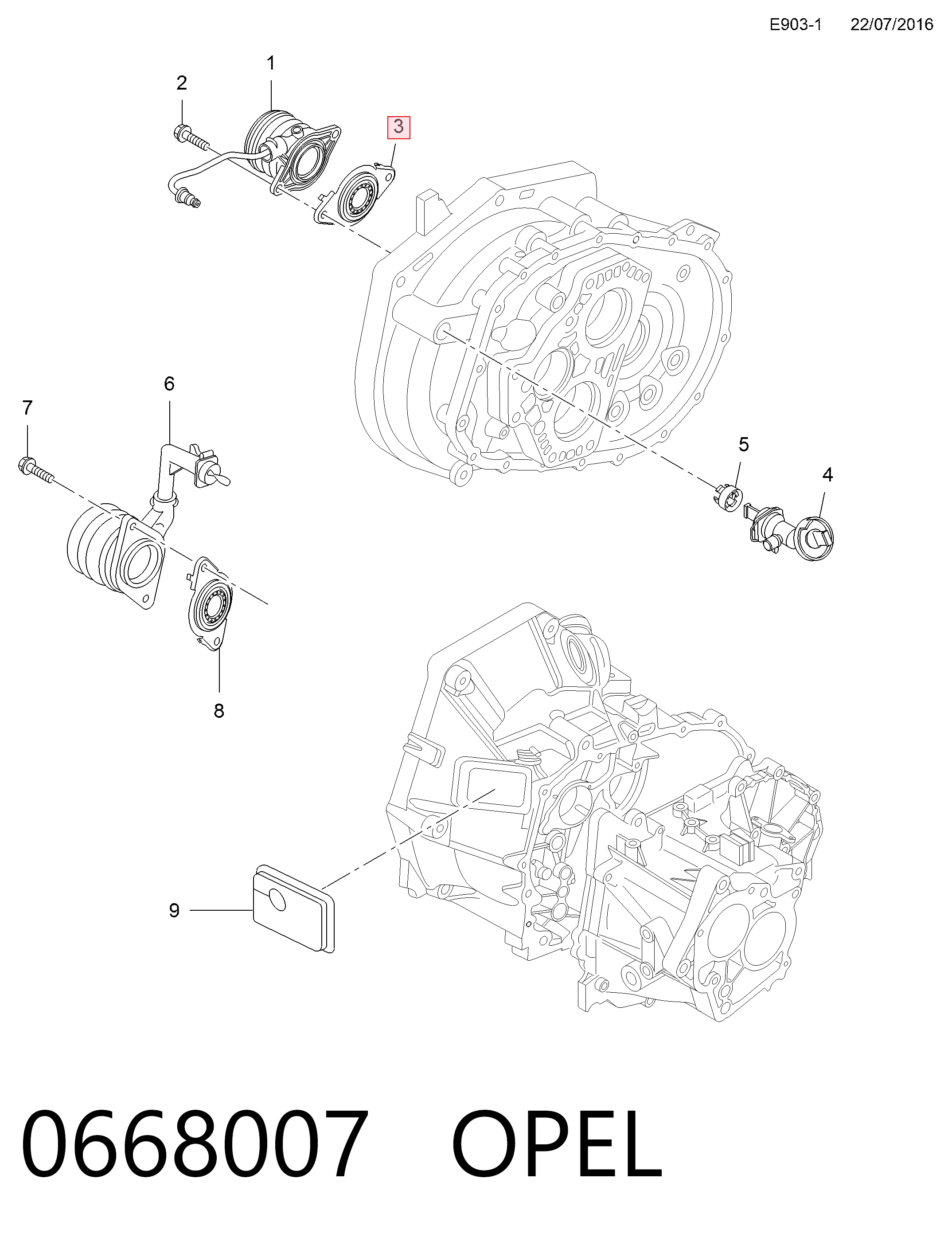 Сальник АКПП/КПП, вхідного/первинного валу General Motors 55210247 ціна, від 29.16 USD