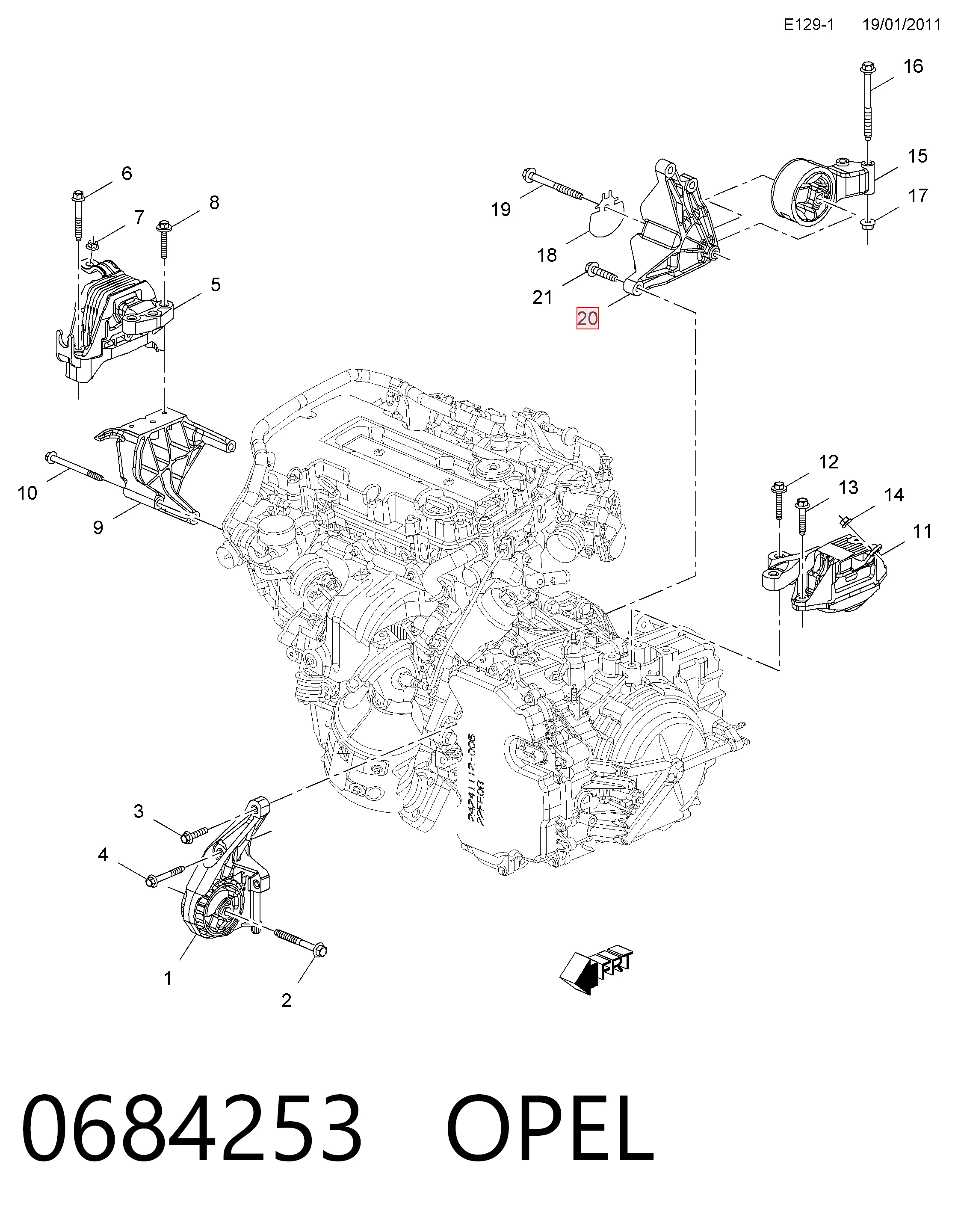  Opel 13248663 ціна, від 17.85 USD