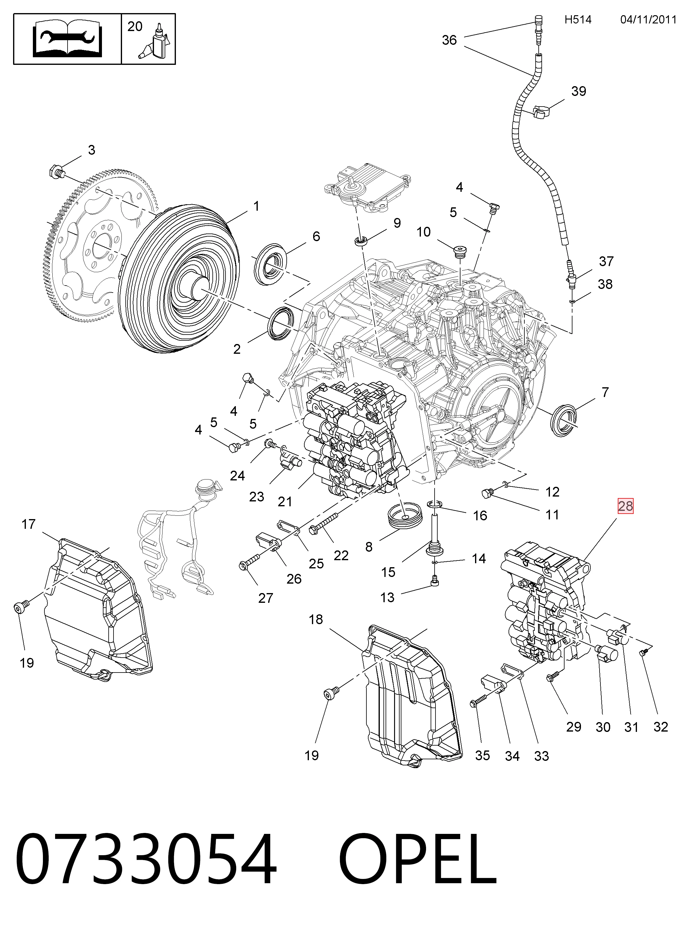 55577385 Opel 