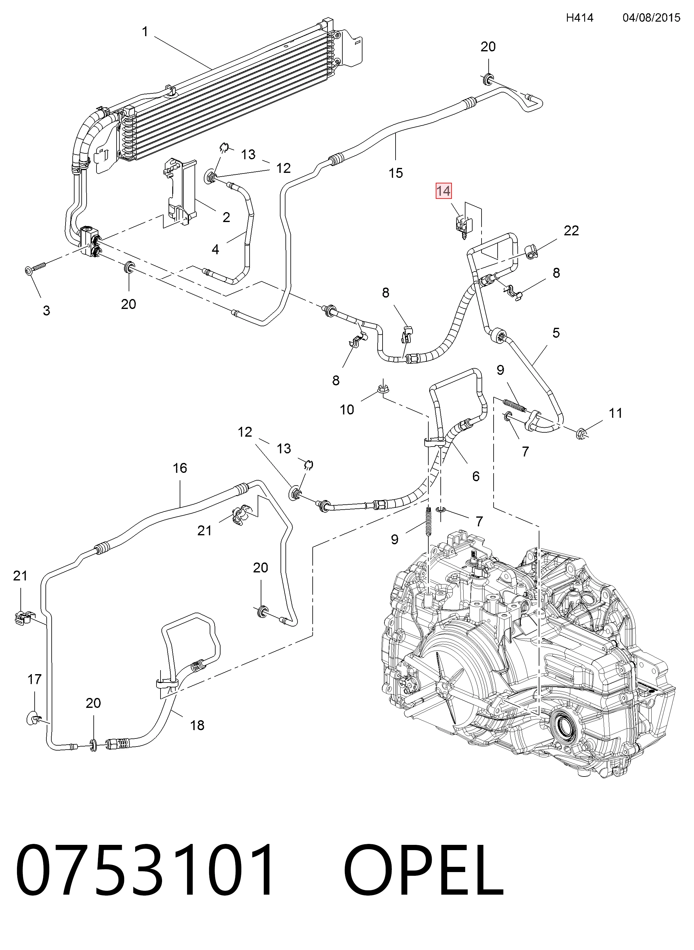 10415915 Opel 