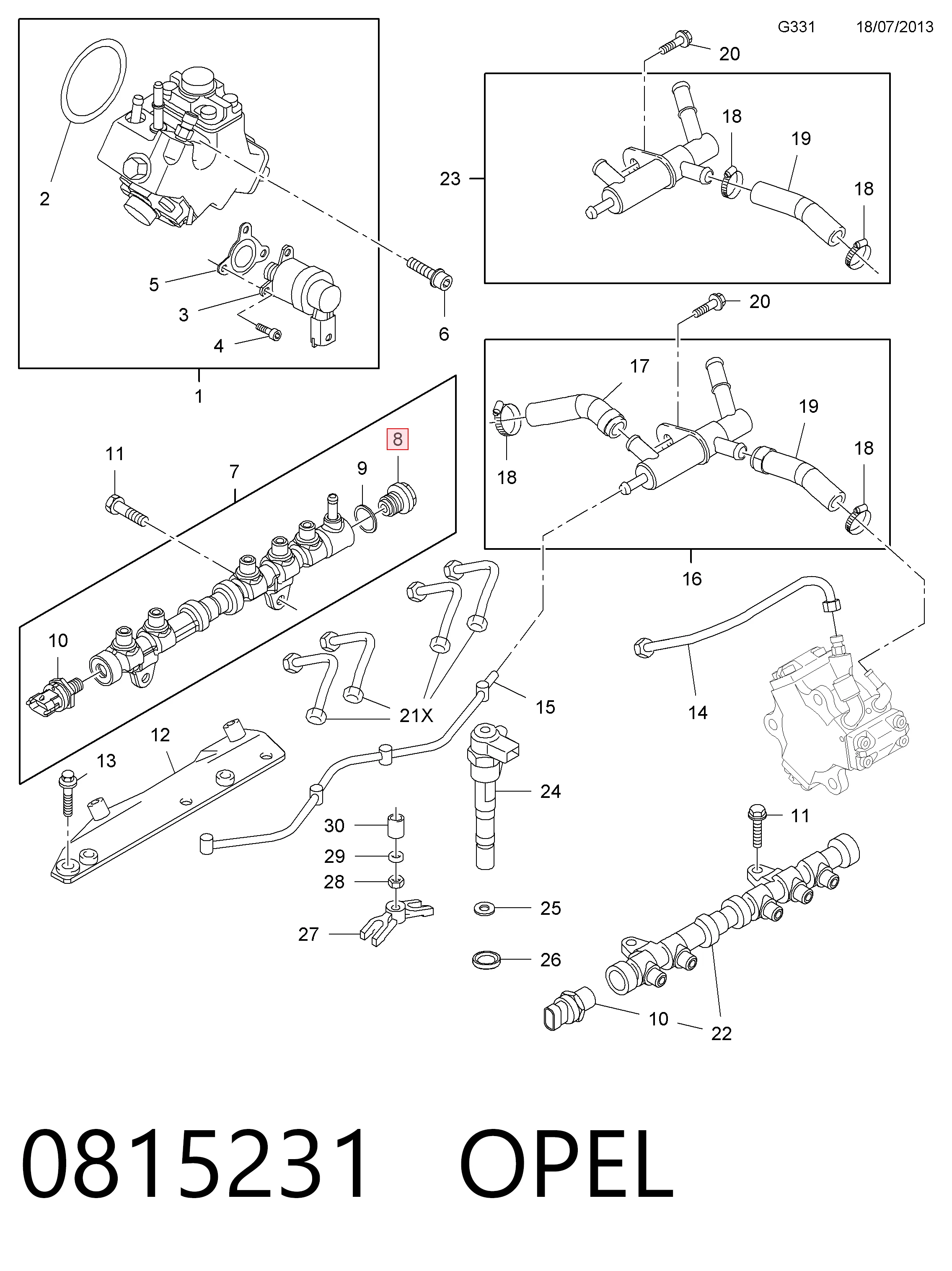 Регулятор тиску палива Fendt V837079433 ціна, від 34.88 USD