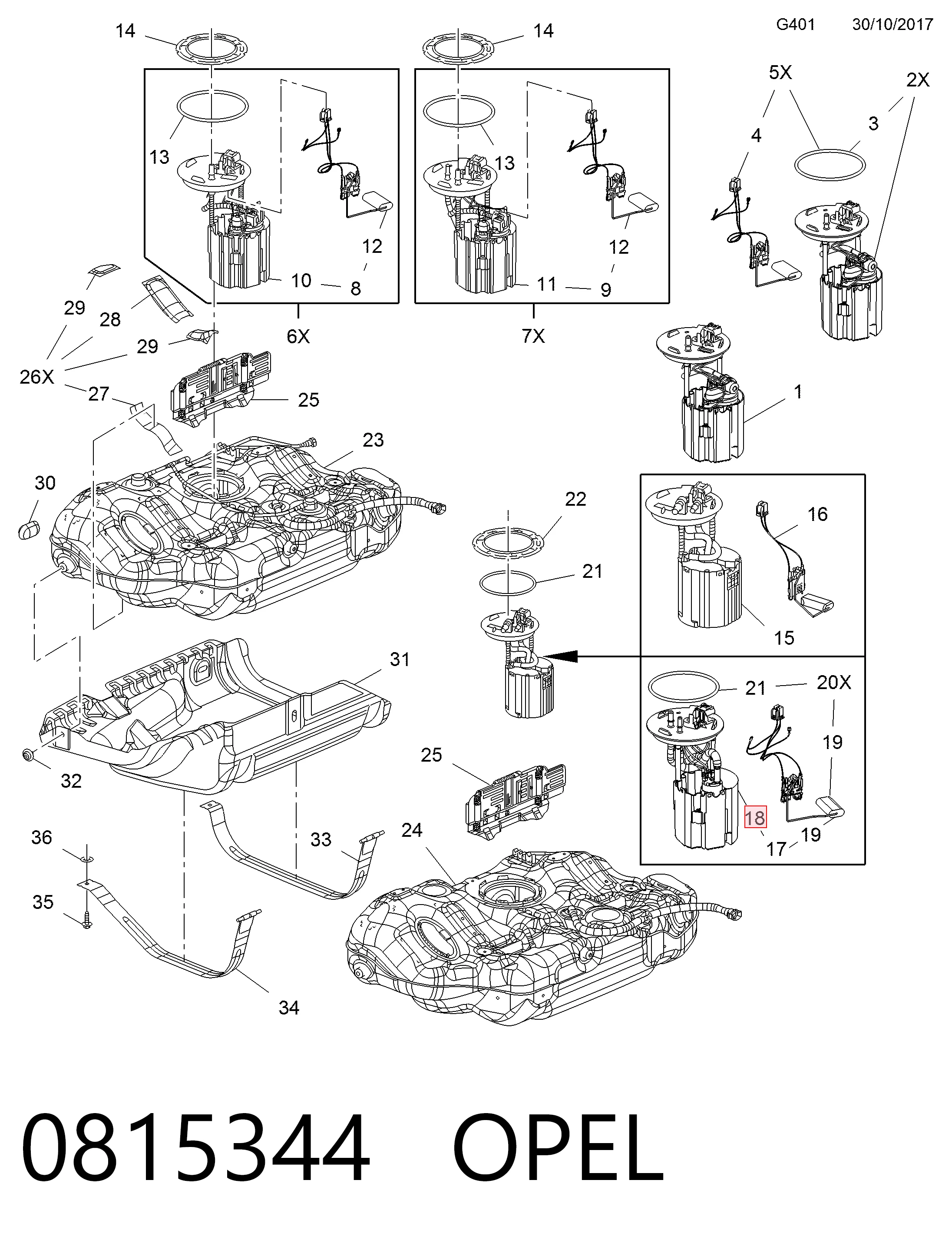 313011313288 Magneti Marelli Електробензонасос