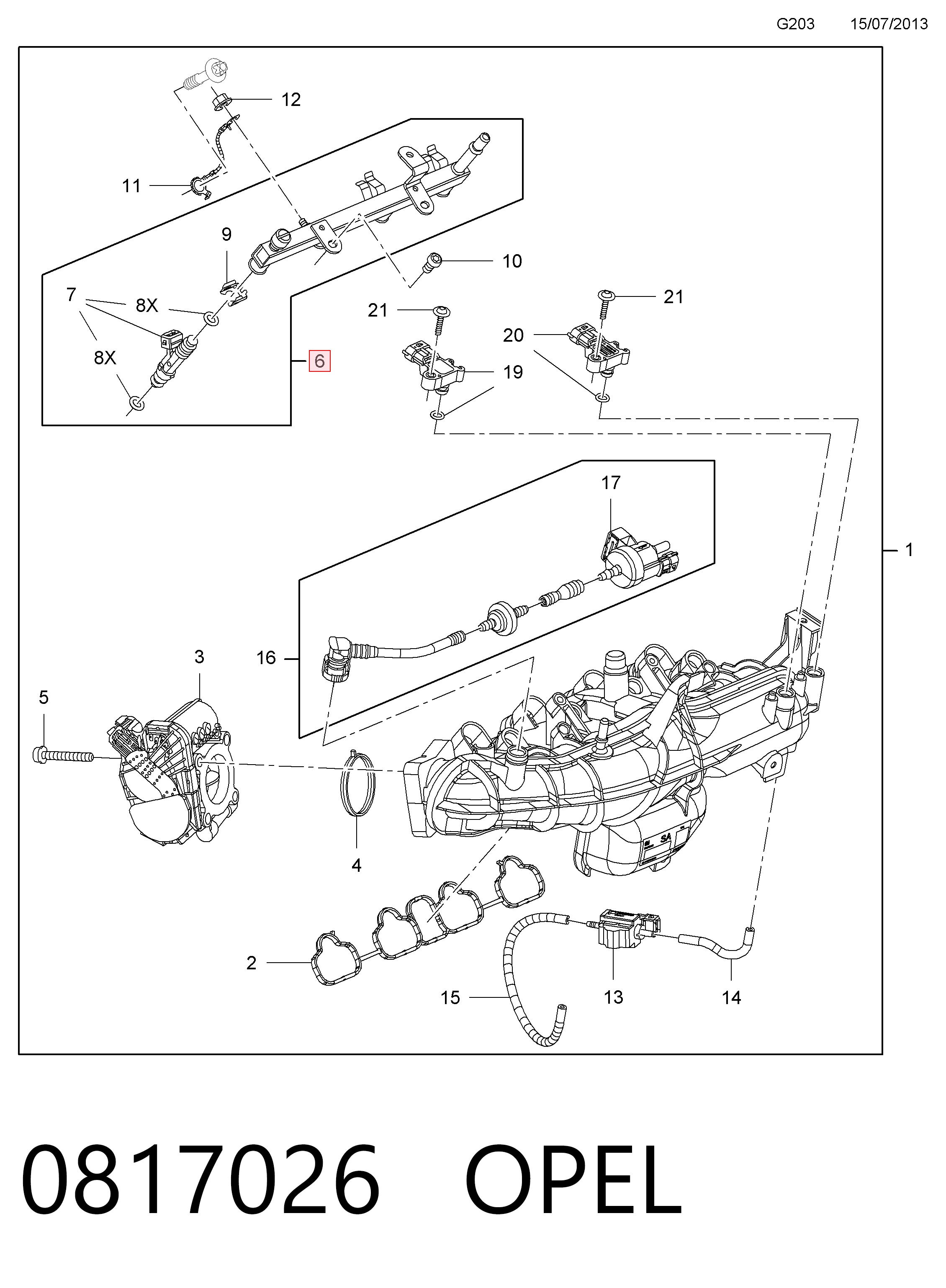 Форсунка паливна Peugeot/Citroen 55565971 ціна, від 23.44 USD
