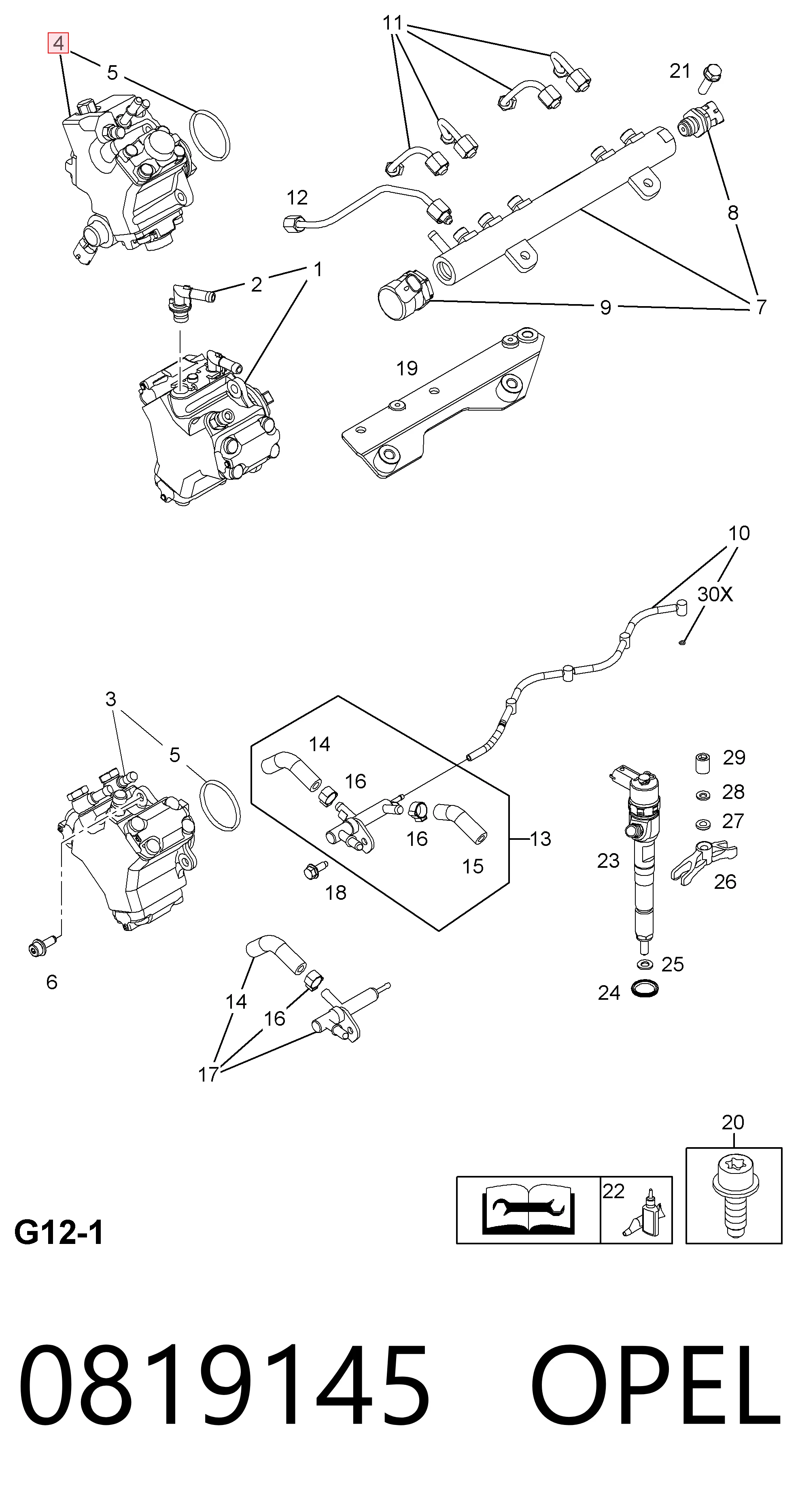 Купити 986437024 Bosch Насос паливний високого тиску (ПНВТ) - DIESEL