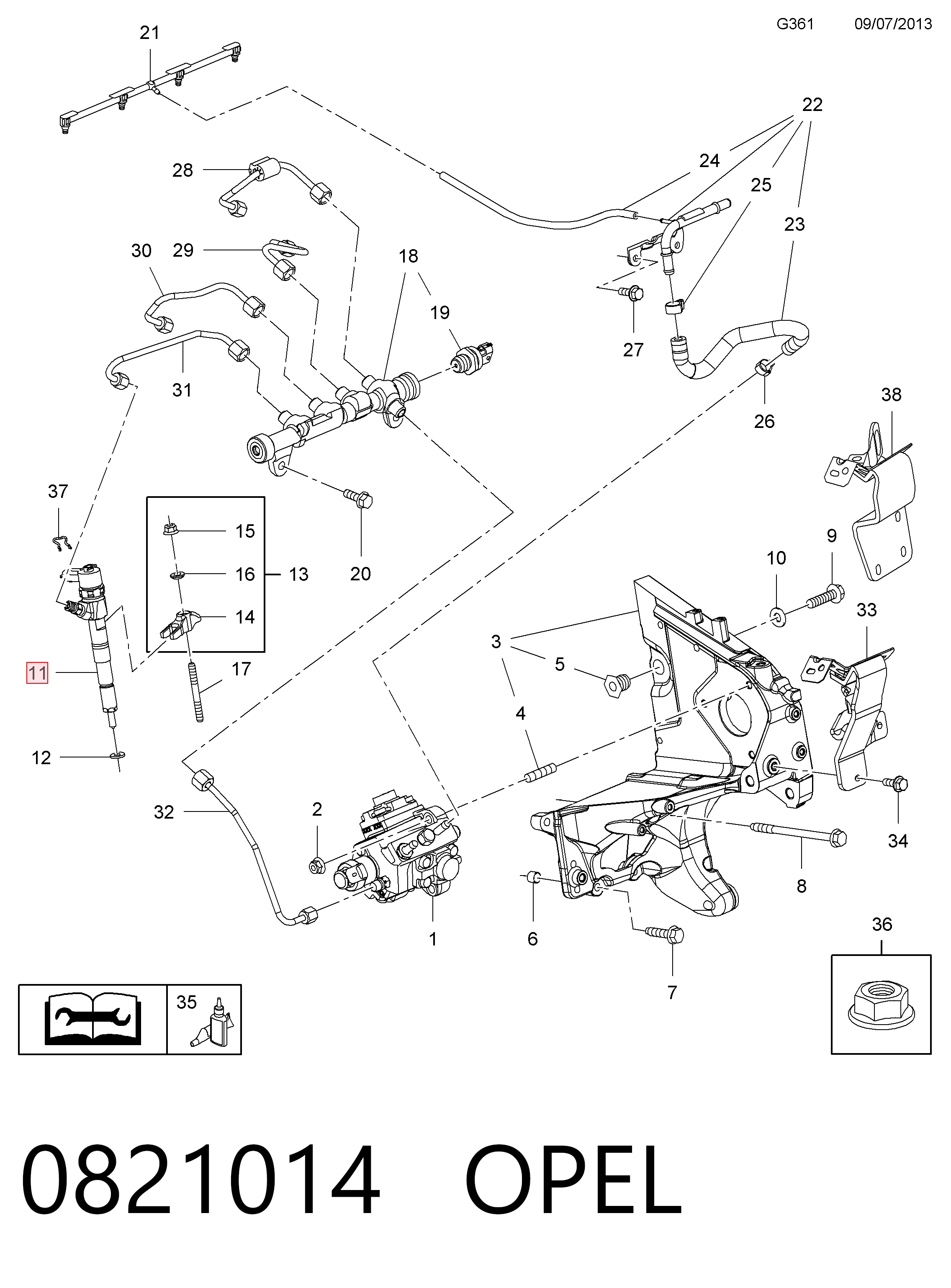 Форсунка паливна Bosch 445110423 ціна, від 73.20 USD