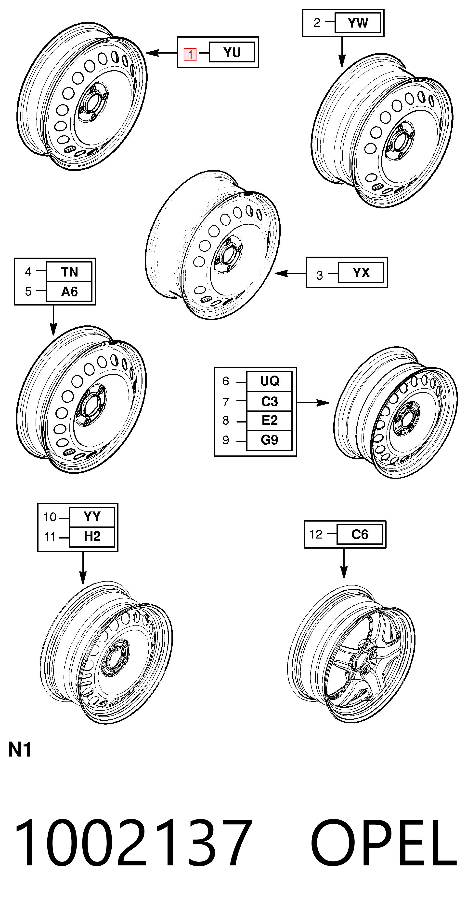 1002137 Opel 