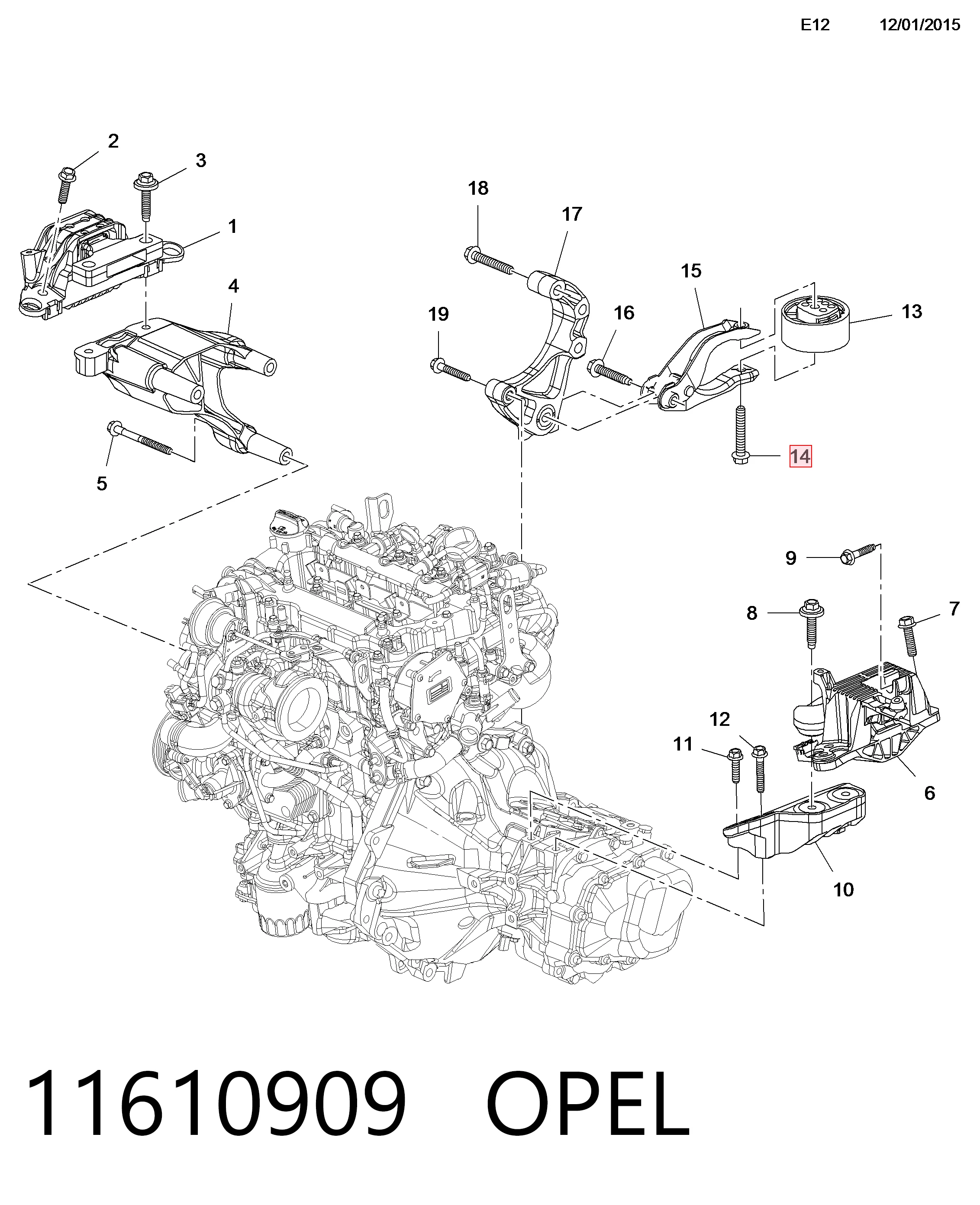 11610909 Opel