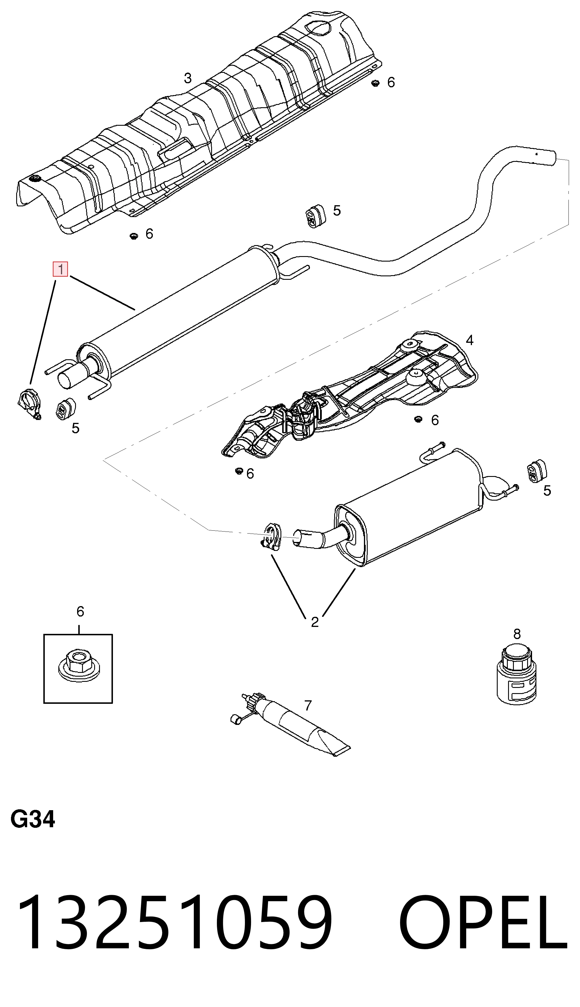 Купити 5852701 General Motors 