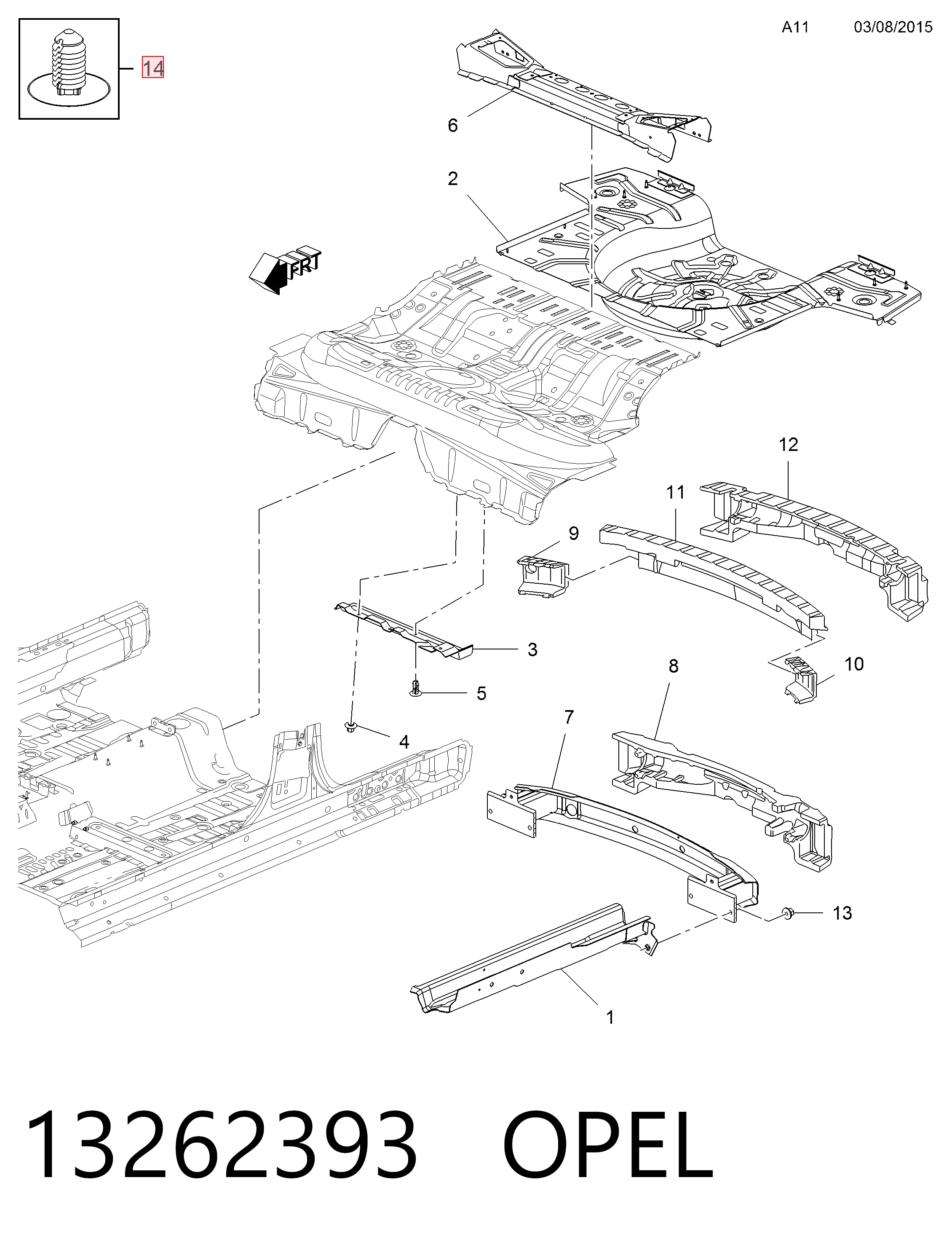 Купити 13262393 General Motors 