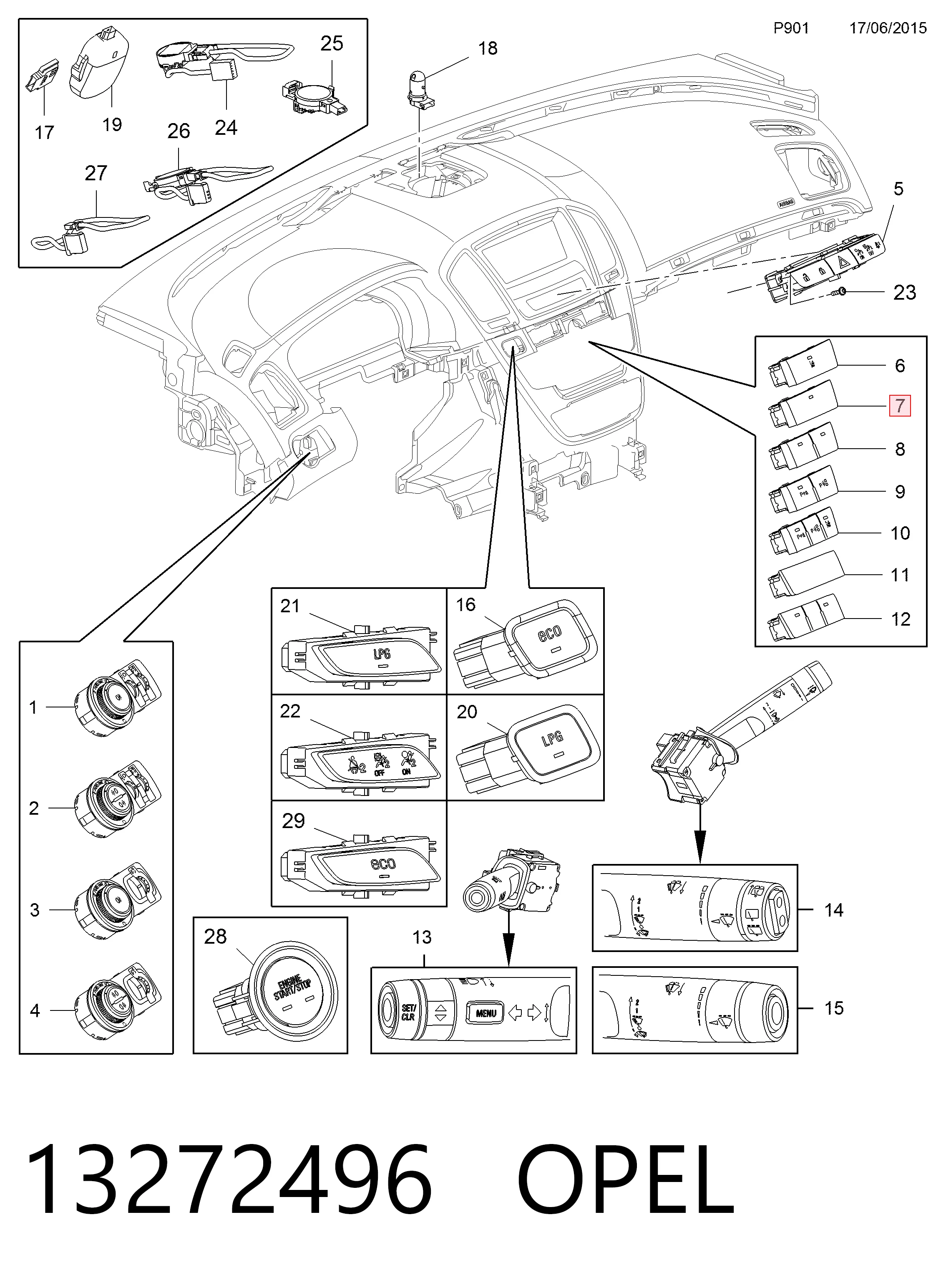 13272496 Opel 
